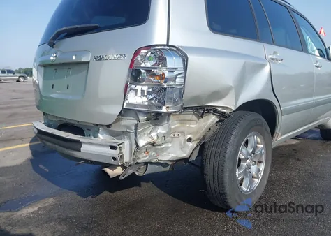2006 Toyota Highlander V6 z USA, uszkodzony, nr VIN JTEGP21A760104034